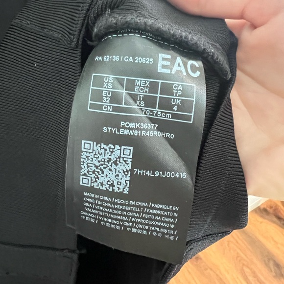 Guess Bandage Mini Dress, Size XS, Black - Picture 8 of 8